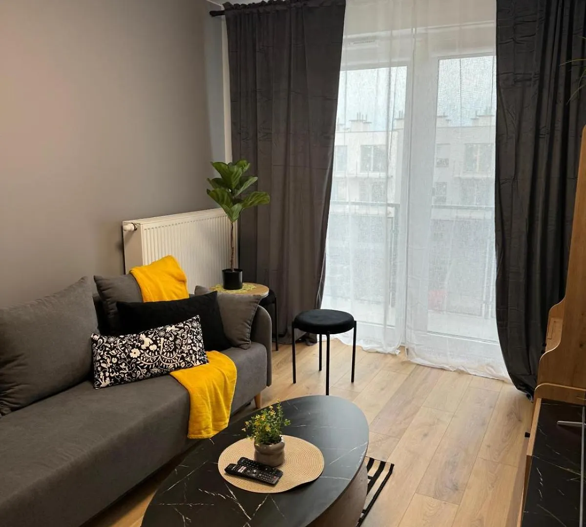 Grey Apartament 2 Pokojowy Z Balkonem W Warszawie Warsaw 0*,